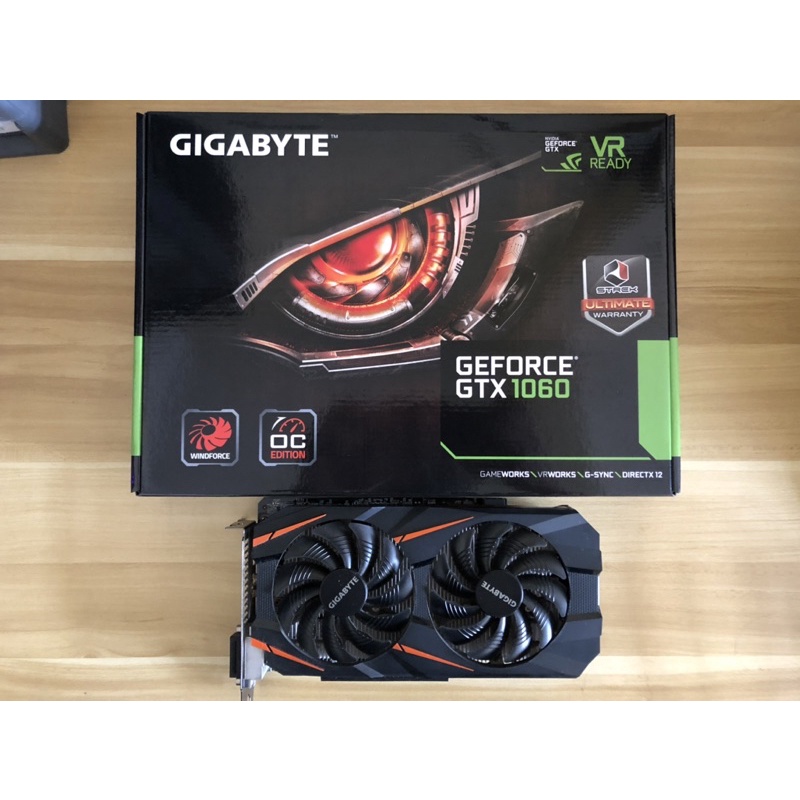 購入者決まりました！Gigabyte gtx 1060 6 gb(中古、本体のみ)