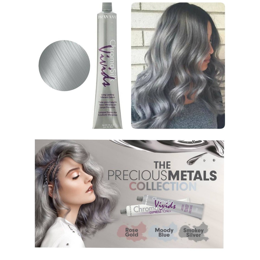 Pravana Chromasilk Vivids Smokey Silver