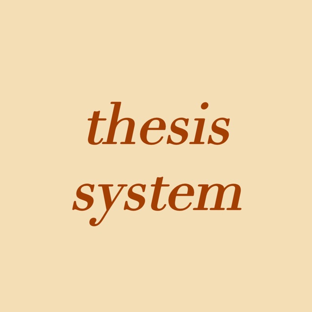 system thesis example