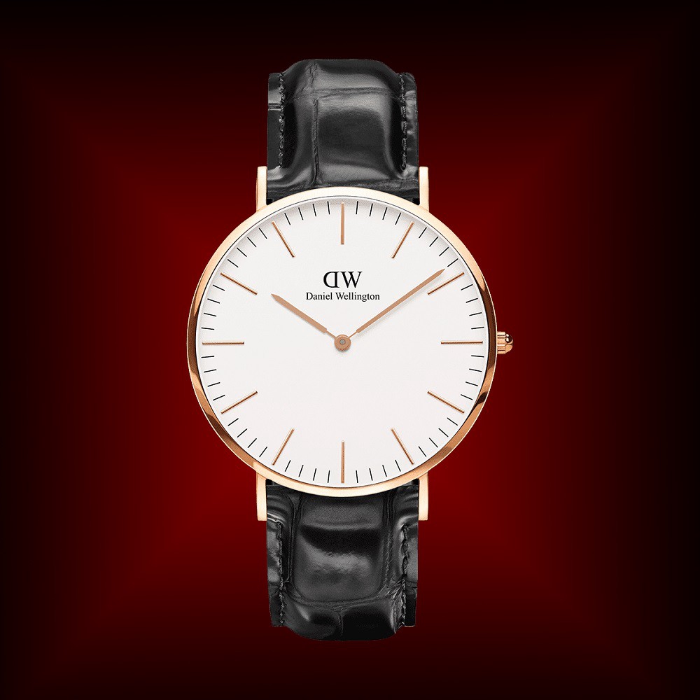 Daniel Wellington DW00100129 Classic Black Reading Horloge