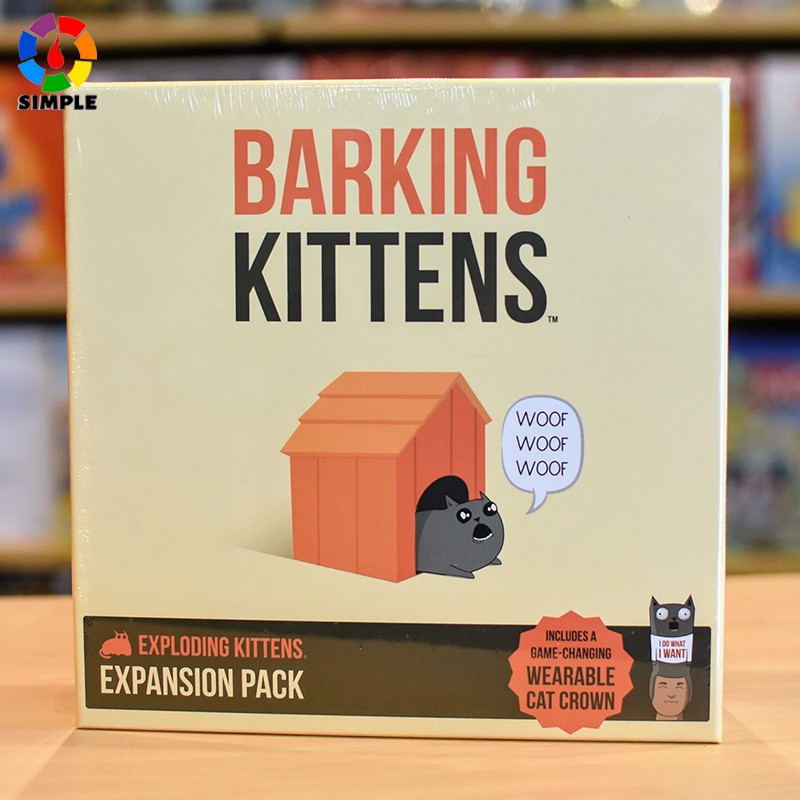 Barking Kittens: This is The Third Expansion of Exploding Kittens