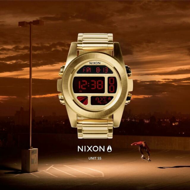 Nixon unit ss gold best sale