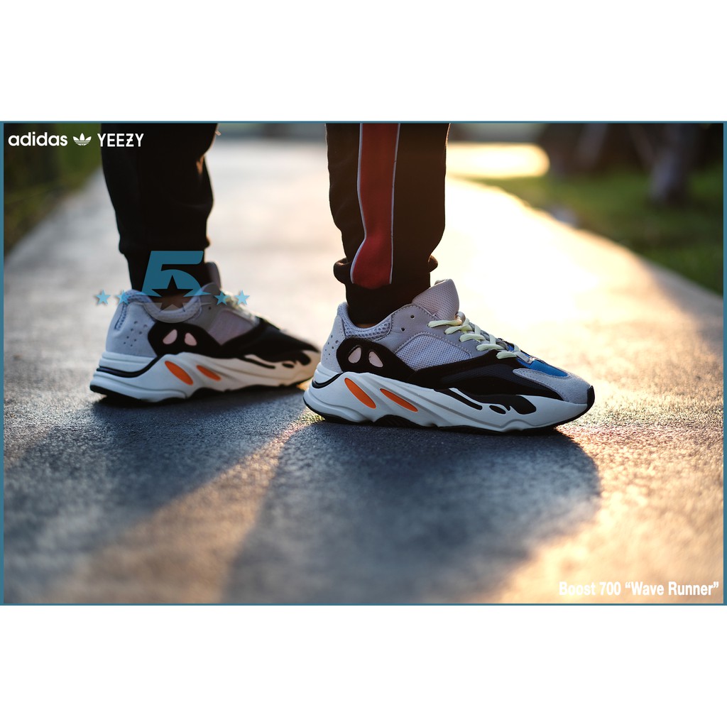 Adidas YEEZY Boost 700 Wave Runner Solid Grey Shopee Thailand