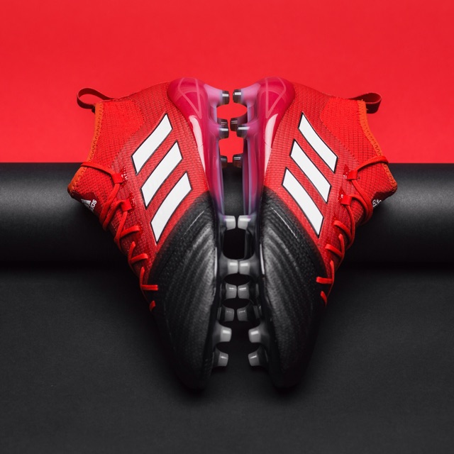Adidas ace 17.1 red and black hot sale