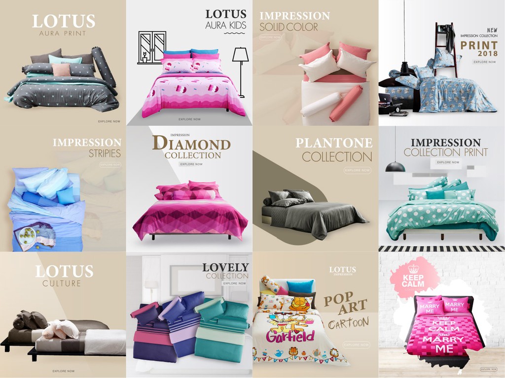 The Bedding Mall, ร้านค้าออนไลน์ Shopee Thailand