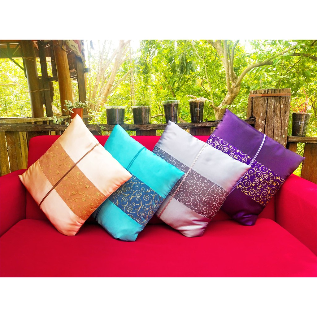 Thai silk cushion covers cheap