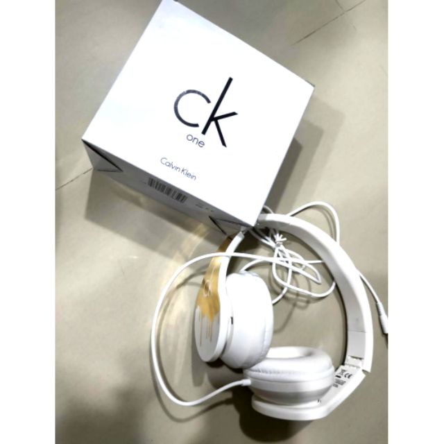 Headphones CK ONE Gold Calvin Klein Shopee Thailand