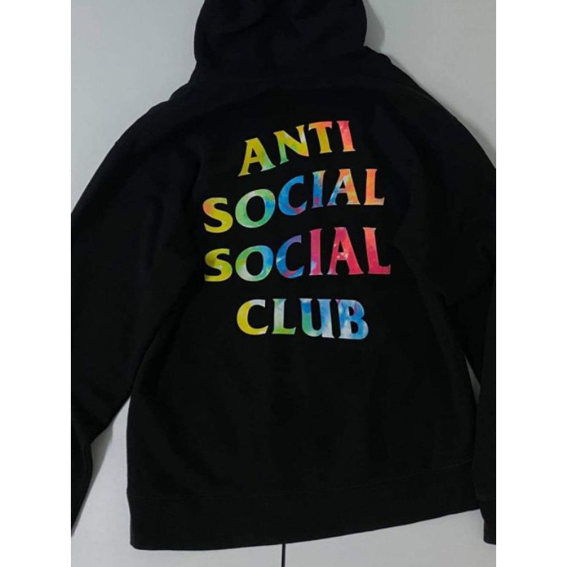 anti social social club hoodie thai dye Shopee Thailand