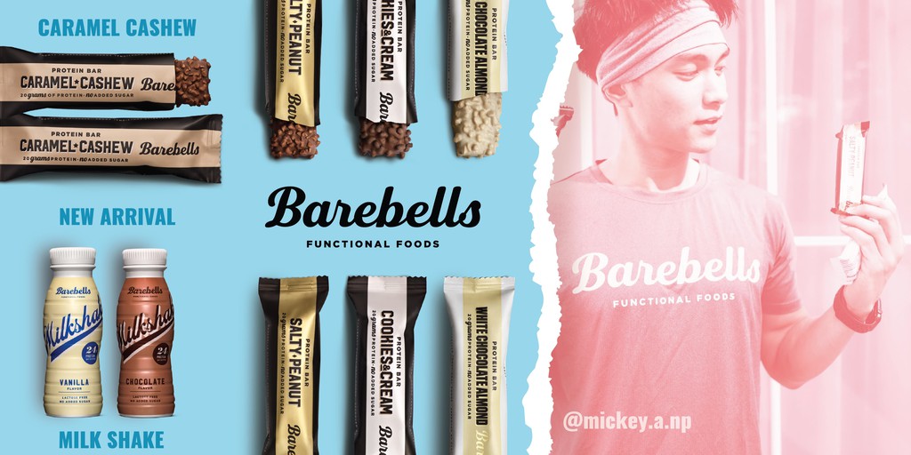 สั่งซื้อสินค้าออนไลน์จาก Barebells Official Store Shopee Thailand