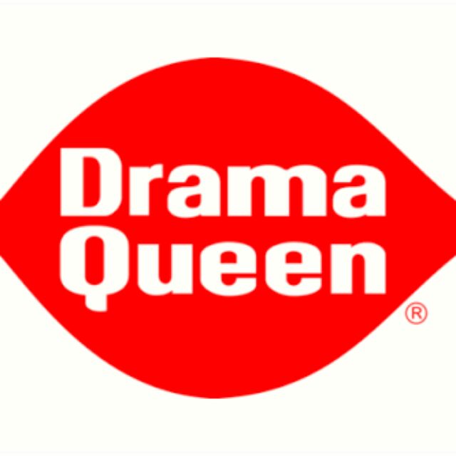 Драма квин это. Корона драма Квин. Надпись драма Квин. Drama Queen Мем. Dairy Queen логотип.
