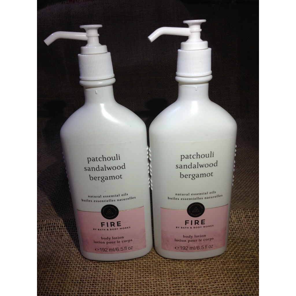 Patchouli lotion bath and body online works