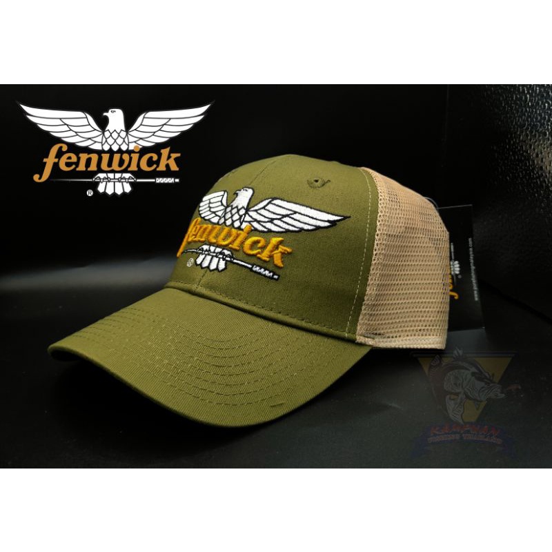 หมวก Fenwick TRUCKER MESH CAP สำหรับใส่ตกปลา และใส่กันแดดเทห์