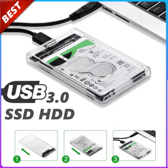 HDD Harddisk SSD 2.5 inch USB3.0 Hard Drive Enclosure 2139U3 HDD Shopee Thailand