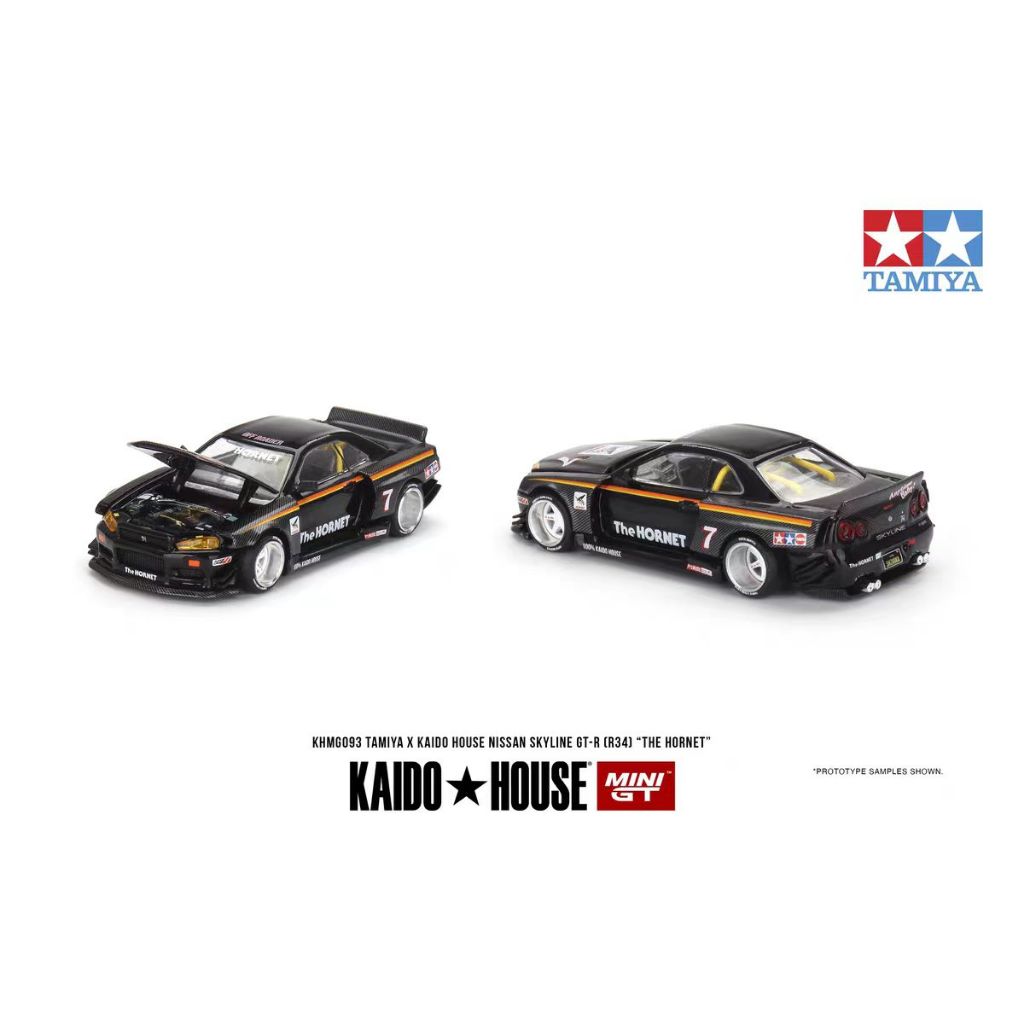 โมเดลรถยนต์ รุ่น Minigt Kaido House Tamiya Co-Branded Nissan GTR R34 1: 64  093 ของเล่นสําหรับเด็ก | Shopee Thailand