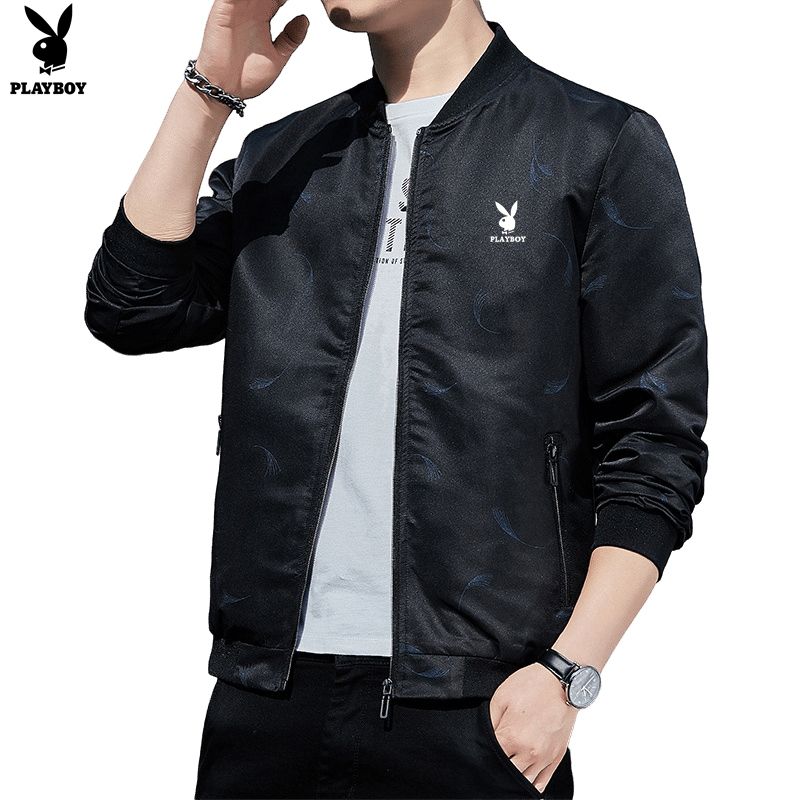 PLAYBOY Jacket Men s Handsome and Versatile Clothing Spring and Autumn Casual Fashion Brand Jacket
