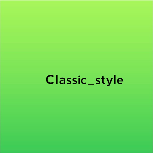 classic_style, ร้านค้าออนไลน์ | Shopee Thailand