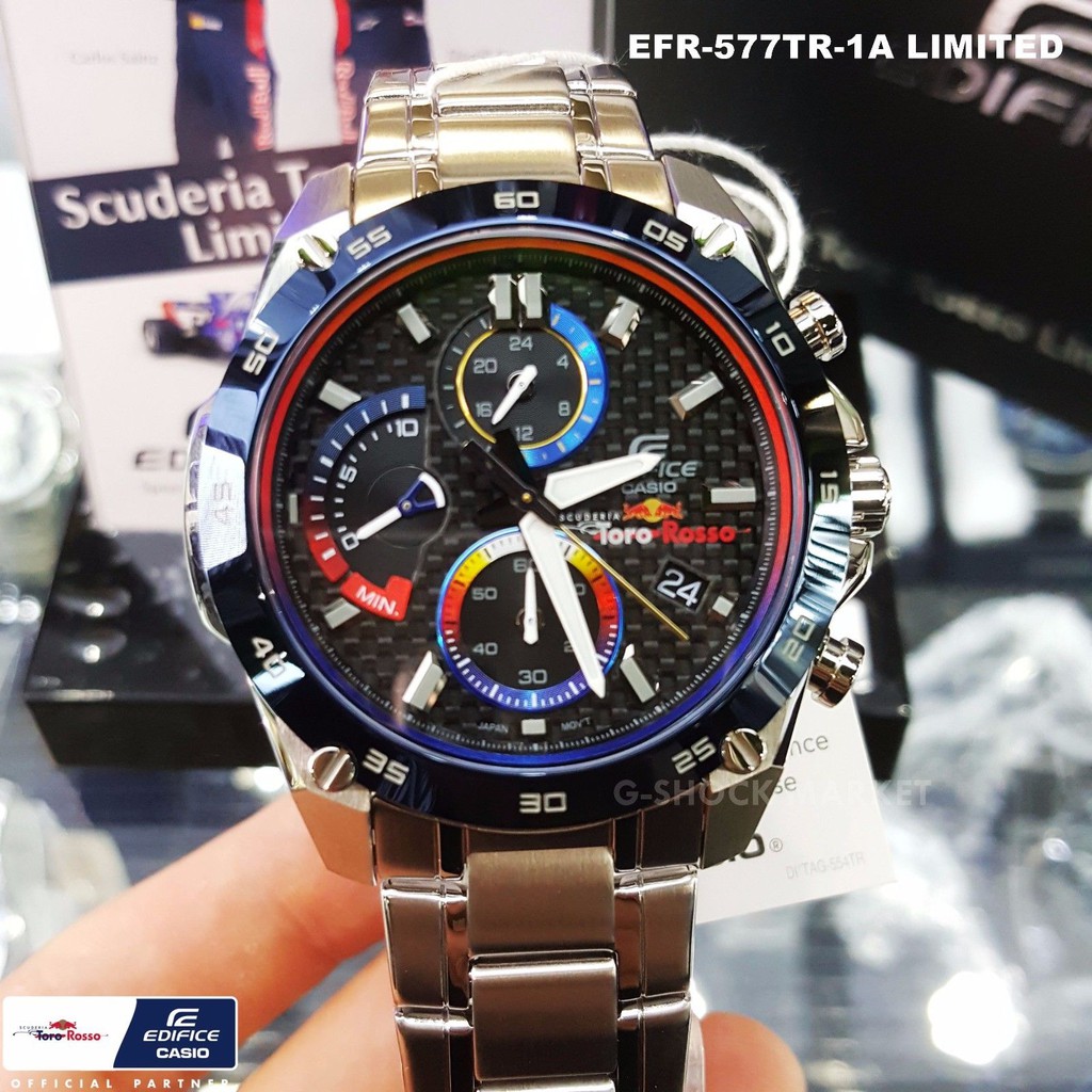 Casio edifice red bull toro rosso hotsell