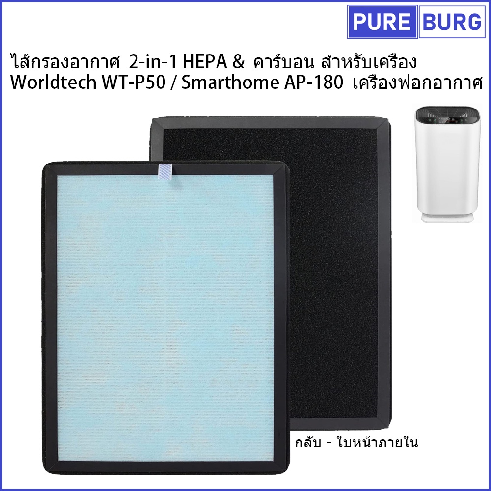 Pureburg replacement store hepa filter