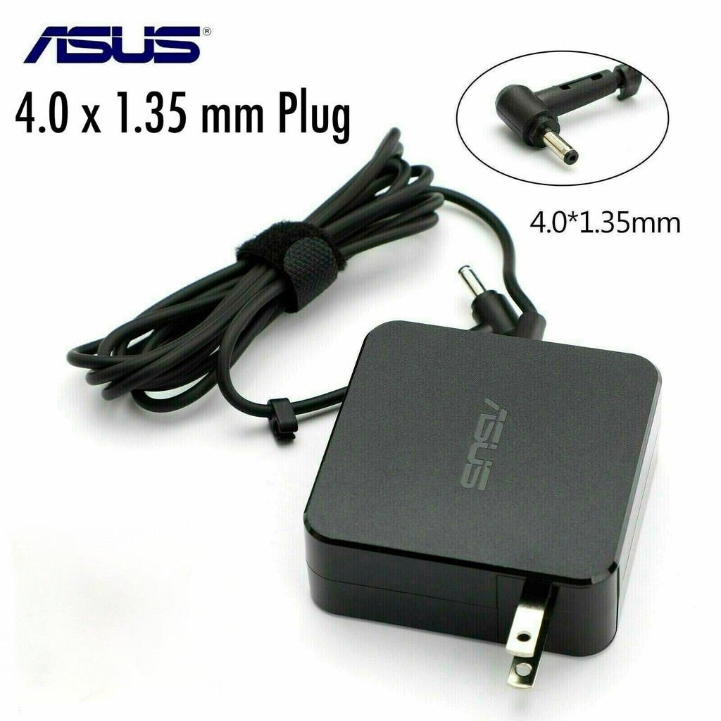 Asus แล็ปท็อป ADP-45BW B Charger อะแดปเตอร์ AC 19V 2.37A 45W (ปลาย 4.0*1.35  มม.) สําหรับ X540 UX21A UX301 S200E X553M T300LA UX303UA Shopee Thailand