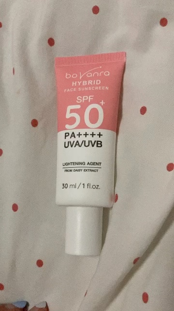 reviewร้านแนะนำกันแดดไฮบริด Bovanra HYBRID Face Sunscreen SPF 50+ PA++++ 30 ml  เนือบางเบา ปกป้องสูงสุด  ครีมกันแดด comment 0