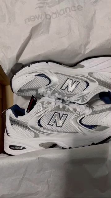 review พร้อมส่ง ของแท้100NEW BALANCE MR530SG GREY WHITE comment 0