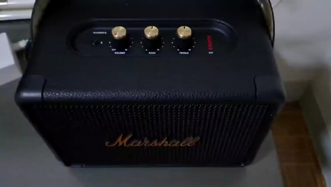 review ของแท้ 100 Marshall Kilburn II 3 สี marshall ลำโพงบลูทูธ มาร์แชล Kilburn II ลำโพงบลูทูธเบสหนัก พก ลำโพงคอมพิวเตอ comment 0