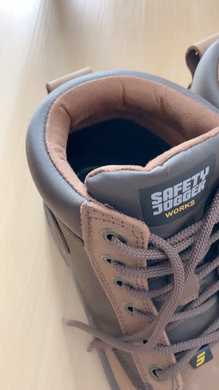 review รับประกัน 3 เดือนSafety Jogger รุ่น DAKAR รองเท้าเซฟตี้หัวเหล็ก พื้นเหล็ก สีน้ำตาล สีดำ comment 0
