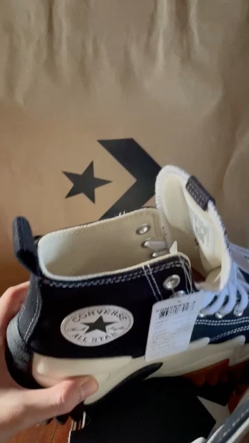 reviewร้านแนะนำ Authorized Retailer CONVERSE RUN STAR MOTION HI BLACKสินค้ามีพร้อมส่ง สินค้าป้ายไทย comment 0