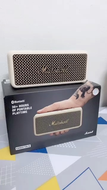 review New Arrival MARSHALL EMBERTON II CREAMลำโพงบลูทูธ ลำโพง bluetooth ลำโพง marshall ลำโพงบลูทูธพกพา รับประกัน 1 ปีส่งฟรีทั่วไทย  comment 0