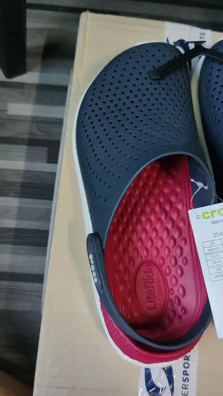 reviewCROCS LiteRide Clog รองเท้าลำลองผู้ใหญ่ รองเท้าผู้ใหญ่ รองเท้าหัวโต รองเท้า comment 0
