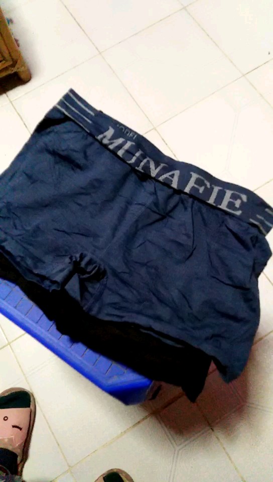 reviewร้านแนะนำ[5บ. กดได้ 3 ชิ้น ]🔥[พร้อมส่ง] Munafie พร้อมส่งจากไทยBoxerชาย ผ้านิ่มใส่สบายไม่อึดอัดไม่มีถุงซิป MW#00000 comment 0