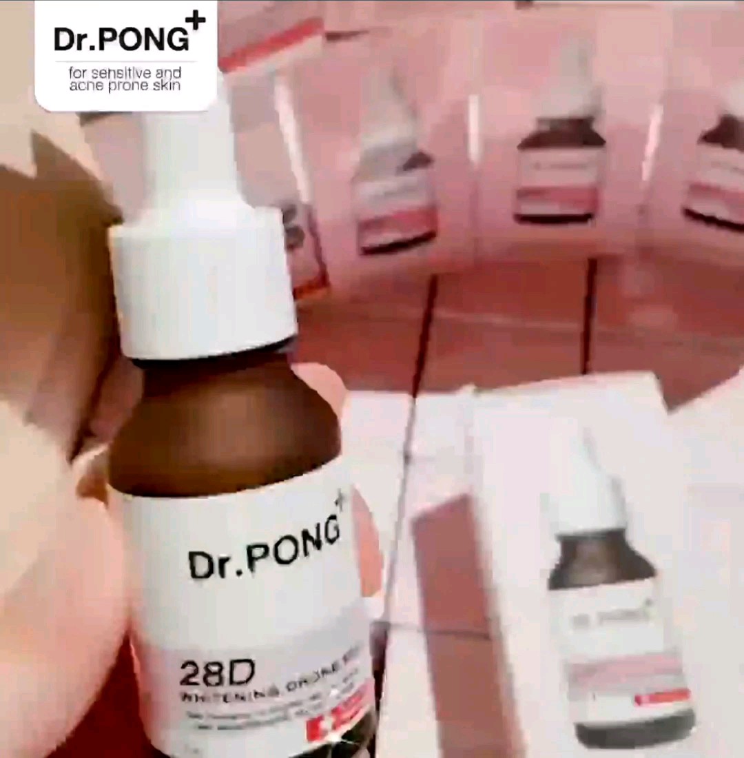 reviewDr.PONG 28D whitening drone serum เซรั่มผิวขาว ลดจุดด่างดำ ดอกเตอร์พงศ์ Niacinamide + Vit C +Arbutin comment 0