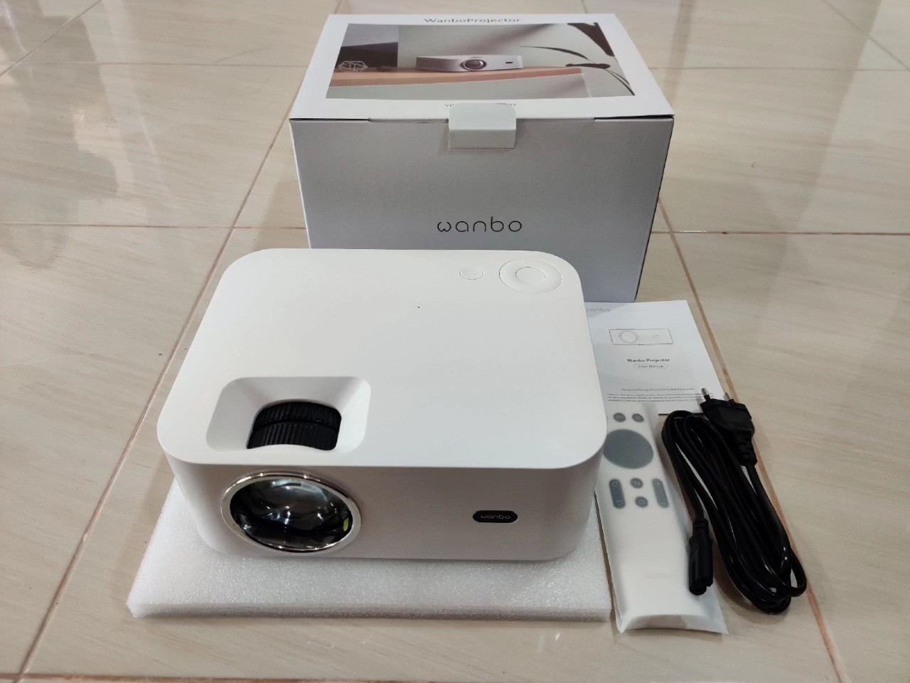 review Wanbo X1X1 Pro 1080P HD Projector Android 90 comment 0