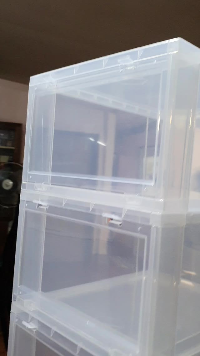 reviewTower Box Standard Clear6 boxesกล่องใส่รองเท้าสีใส comment 0
