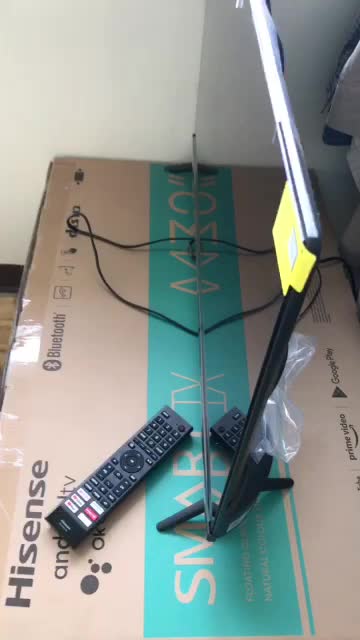 reviewHisense TV รุ่น 32E5G Android TV 32 นิ้ว DVB T2USB2 0HDMI AV Digital Audio comment 0