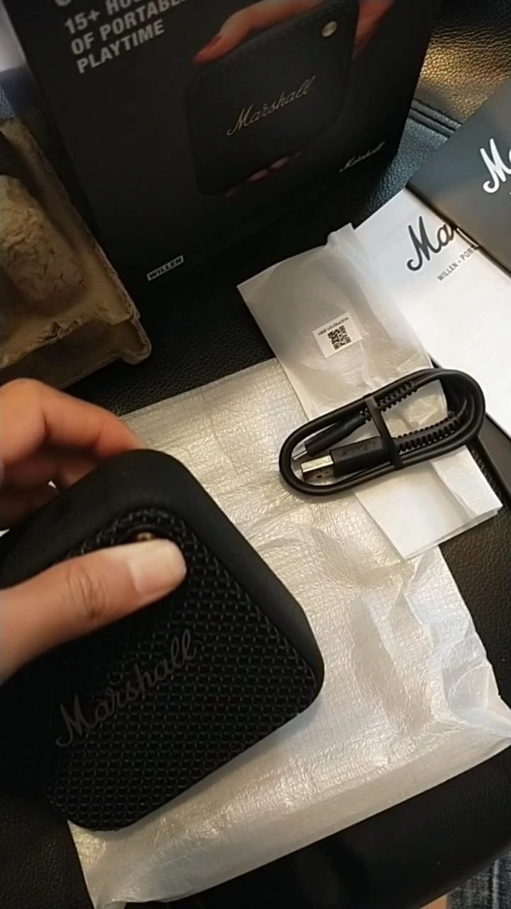 reviewMarshall Willen ลำโพงไร้สาย ขนาดพกพา แบตเตอรี่ใช้ได้นานสุด 15 ชั่วโมง comment 0