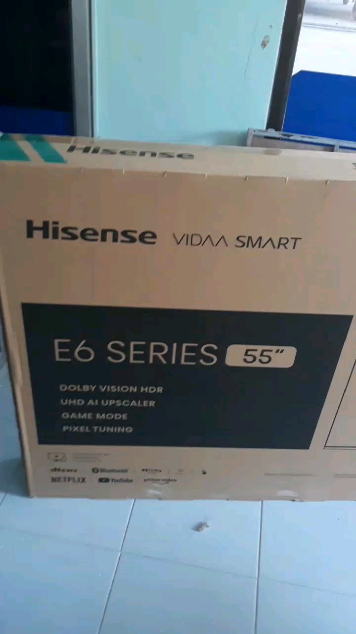 review โค้ดพิเศษHISE22M12 Pre order ของเข้า 6 ก พ Hisense TV ทีวี 55 นิ้ว 4K ULED QLED VIDAA U5 Smart TV NetflixYoutubeMEMC 60HZ Wifi 2 45 Ghz DVB T2USB2 0HDMI AV รุ่น 55EU6H comment 0