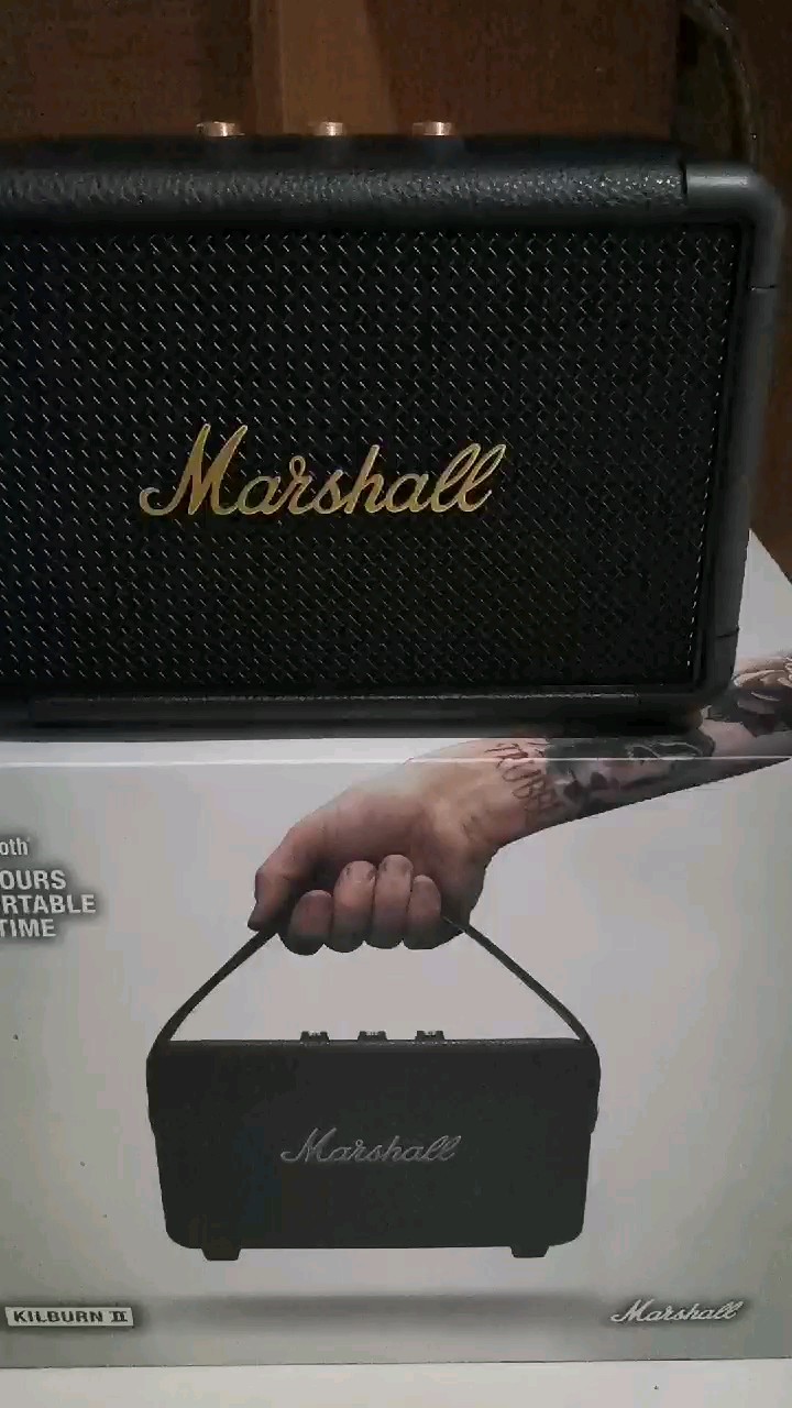 review นำเข้า ของแท้100 Marshall Kilburn II marshall ลำโพงบลูทูธ ลำโพง marshall ลำโพงบลูทูธเบสหนัก พก ลำโพงคอมพิวเตอ comment 0