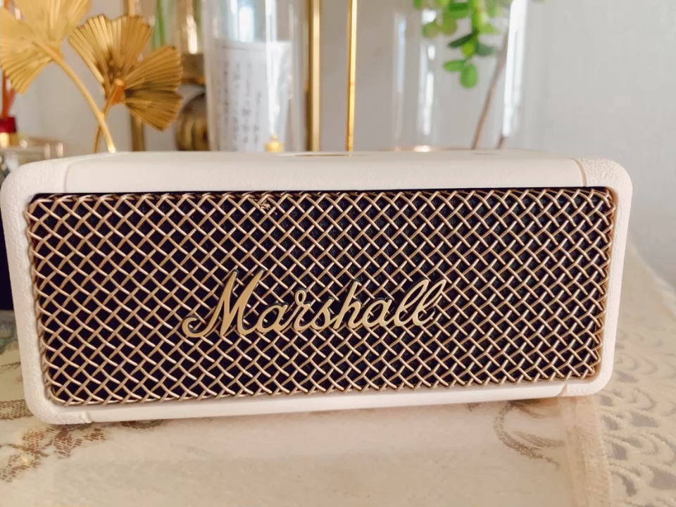 review NEWของแท้100 MARSHALL EMBERTON Willen ลําโพงบลูทูธไร้สายกลางแจ้งแบบพกพา ลำโพงเสียงเบสหนักเหมือนปืนใหญ่ขนาดเล็ก comment 0