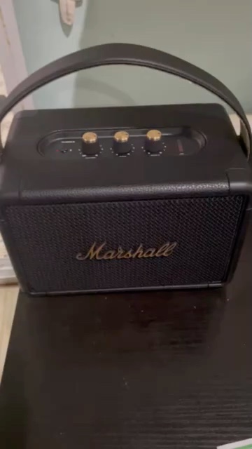 reviewร้านแนะนำ ของแท้ 100ลำโพงไร้สาย Marshall Kilburn II BlackBlass รับประกัน 12 เดือน comment 0