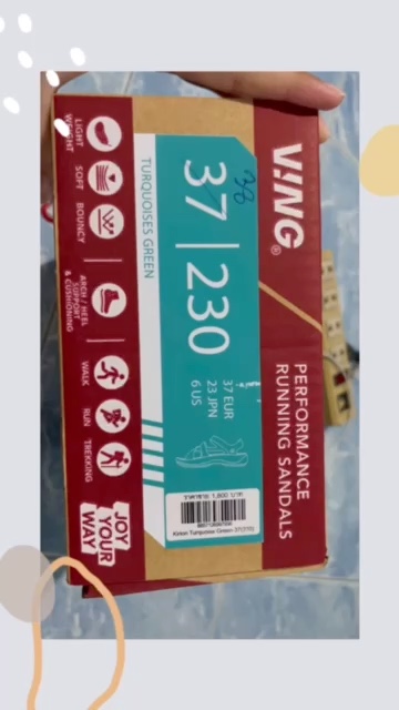 reviewรองเท้าแตะวิ่ง VING KIRION สีใหม่  comment 0