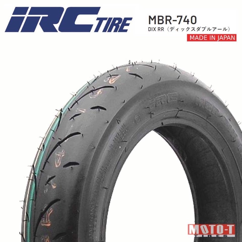 IRC MBR DIX RR 3.50-10 3本セット IRC : MBR-740 DIX RR [90/90-