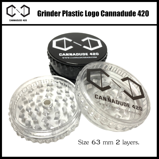 Clear Plastic Herb Grinder