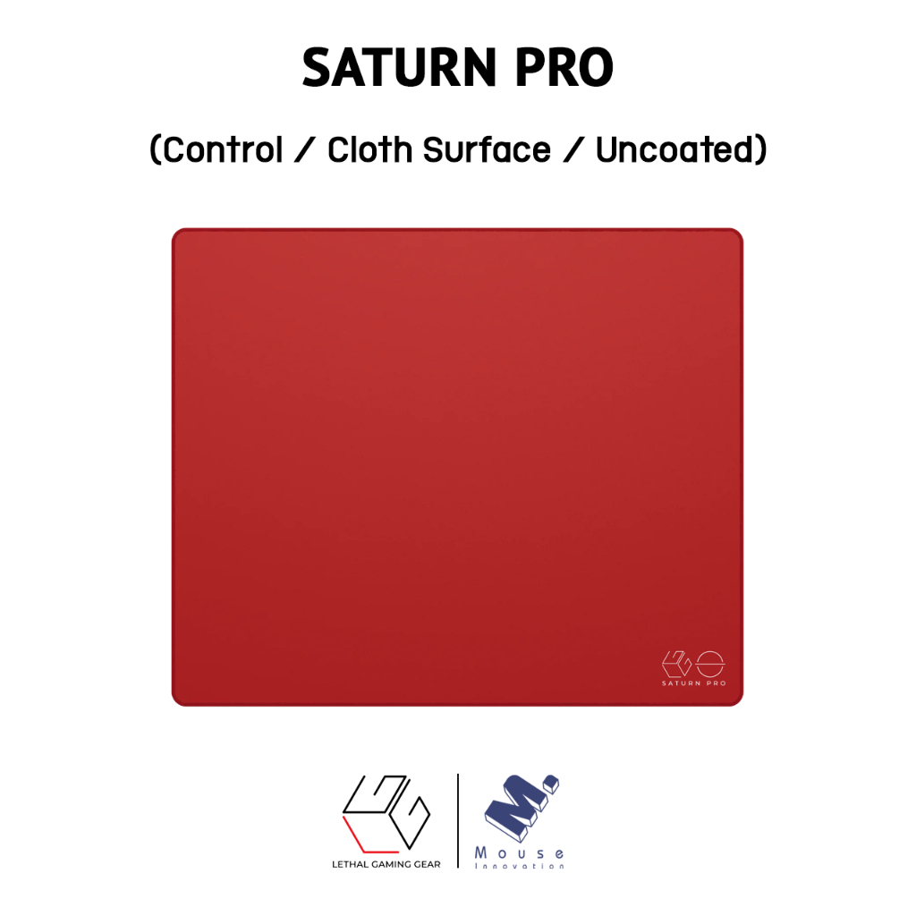 แผ่นรองเมาส์ Lethal Gaming Gear Saturn PRO (Uncoated) | Shopee