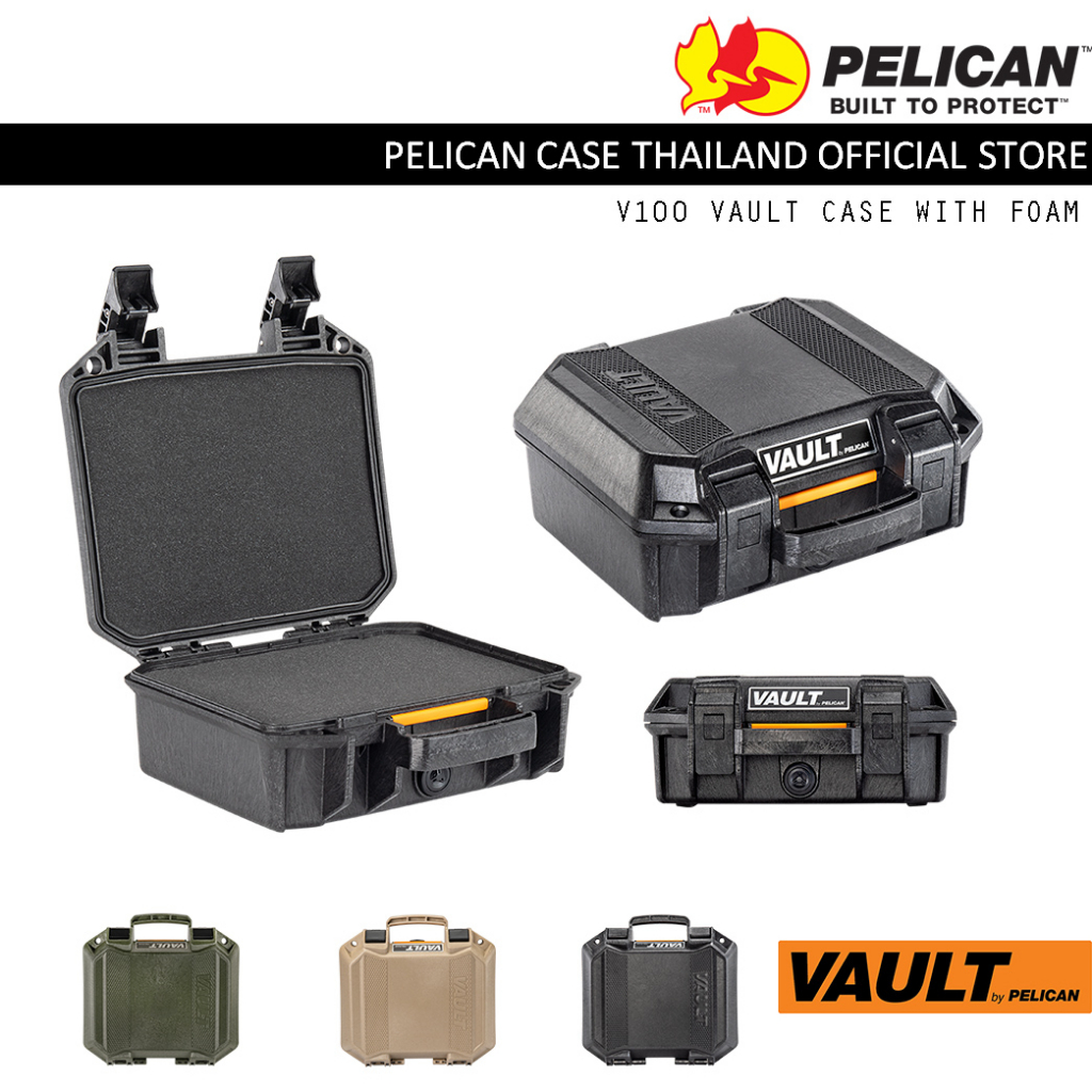Pelican 1615 Air Case, Trekking Green with Black Handles & Latches