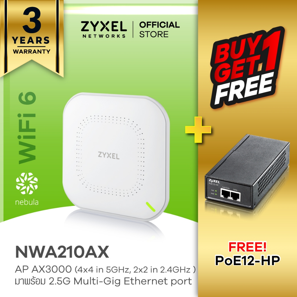 Achat point d'accès WiFi 6 Zyxel Nebula Flex NWA210AX-6E