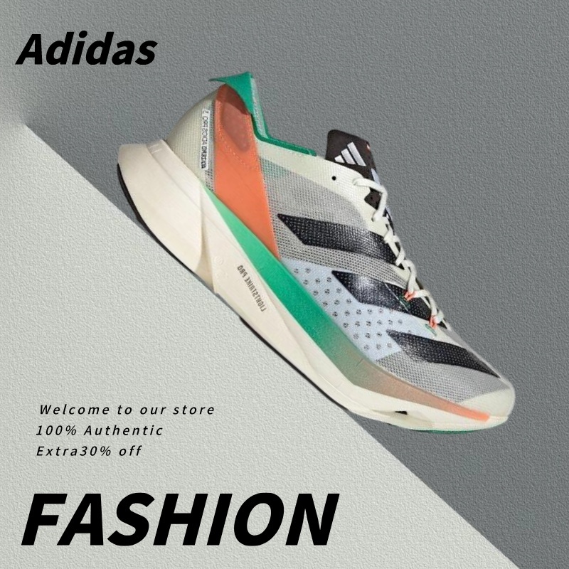 adidas Adizero Adios Pro 3 White and black style Running shoes Authentic 100 Shopee Thailand