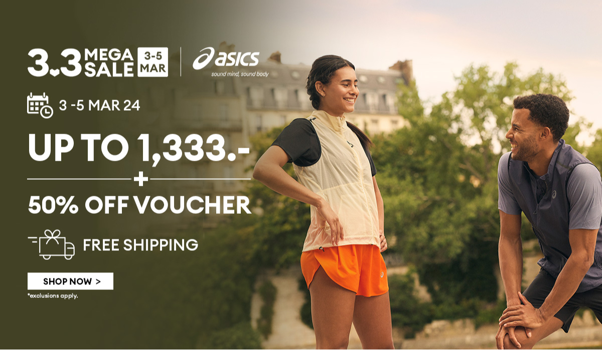 Asics sale clearance thailand