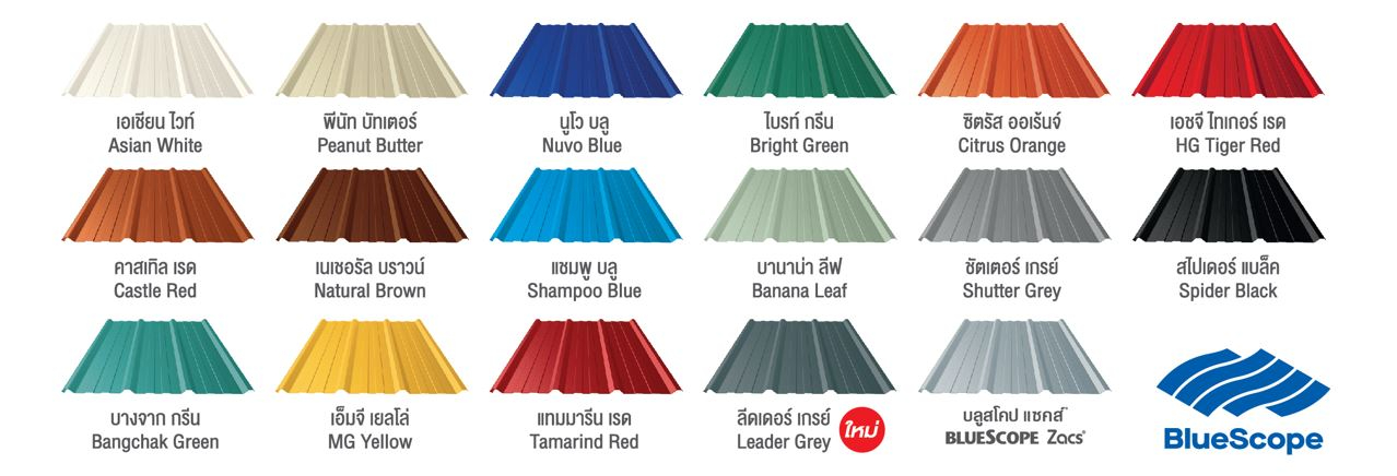 Bluescope metalsheet, ร้านค้าออนไลน์ | Shopee Thailand